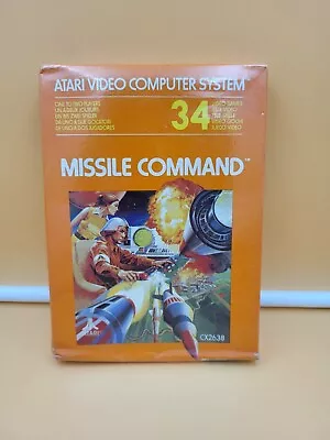 Atari Missle Command Game 1987 Sealed Box  • $20