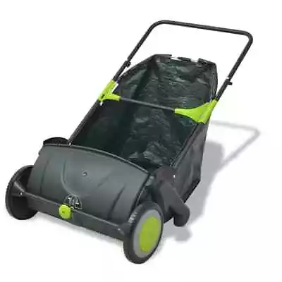 Garden Power Lawn Sweeper Leaf Grass Collector Remover 103 L Grass Sweeping • £147.99