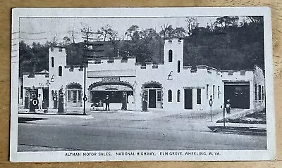 1931 Altman Motor Sales At Elm Grove/Wheeling West Virginia In National Highway • $17.50