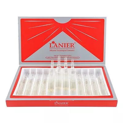 £53.87 • Buy LANIER Hair Loss Prevention Lotion With Placenta & Aloe Leaf Extracts 12x10ml