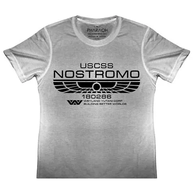 KIDS Aliens Nostromo Crew Member Logo T Shirt Xenomorph Boys Girls Movie LV426 • $43.09