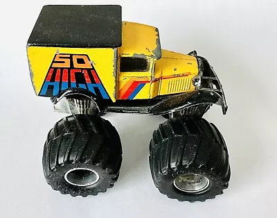 Vintage Matchbox Super Charger So High 4 X 4 Monster Tuck 1986 Yellow Diecast • $9.95