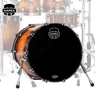 Mapex Saturn Evolution Maple 22  X 16  Bass Drum Exotic Sunburst SEB2216MAPO • $1324