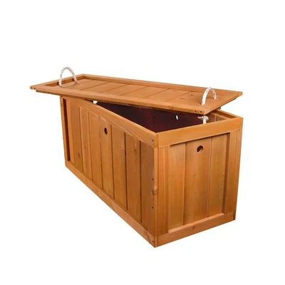 $261.33 • Buy Gorilla Playsets Toy Chest Wooden Rope Handles Removable Lid Insect Resistant