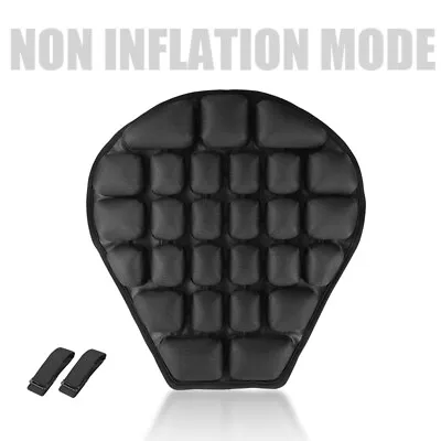Motorcycle Gel Seat Cushion Pillow Pad Cover Comfort Pressure Relief Universal • $16.98