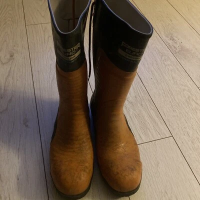 £15 • Buy Forester Chainsaw Super Safety Wellie Steel Toe Boots Size UK 10
