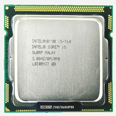 Intel Core I3-530 I3-550 I5-650 I5-750 I5-760 I7-860 LGA 1156 CPU Processor • $11.63