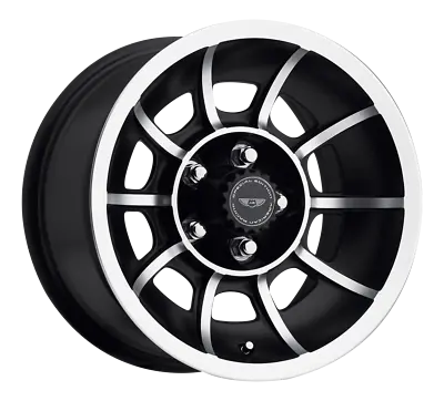 4 New  Satin Black Machined American Racing  Vn47 Vector 15x7 5-114.30  (56193) • $604