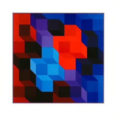  DUETON-RB  By Victor Vasarely • $49.95