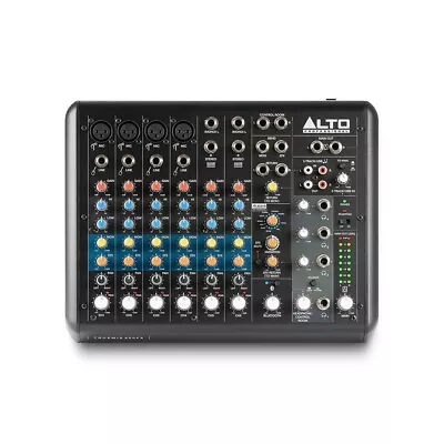 Alto TrueMix 800FX 8-Channel USB Analog Mixer FX 4 Mic/Line Ins 2 Stereo Ins • $189