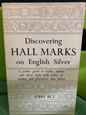 £4 • Buy Discovering Hallmarks On English Silver, John Bly, 3rd Ed. Good Book