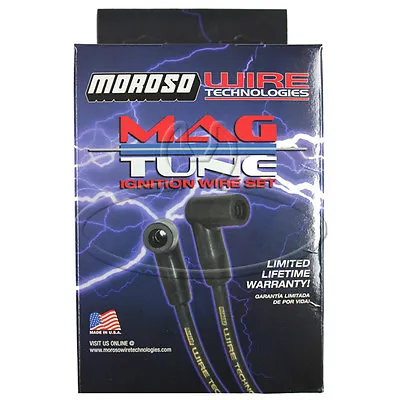 MADE IN USA Moroso Mag-Tune Spark Plug Wires Custom Fit Ignition Wire Set 9153M • $62.99