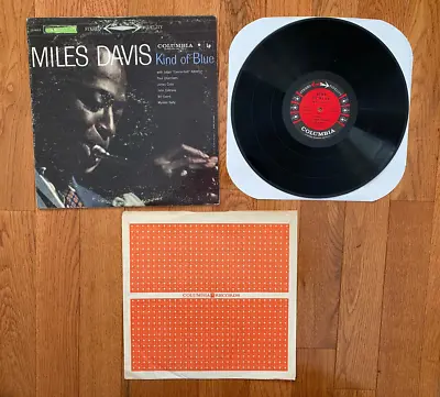 Miles Davis - Kind Of Blue LP Columbia CS 8163 1961 Press Pitman 1BH/BK  6-Eye • $79.99