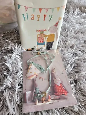 Maileg HAPPY DAY Tin And Minature Garland. Pls Read Description  • $24