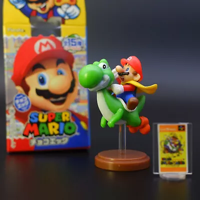 Furuta Super Mario Bros 35th Anniversary Choco Egg Figure Mario & Yoshi • $18.50