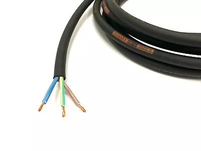 10M Nexans Titanex 3G2.5 H07RN-F 2.5mm² 3 Core Heavy Duty Rubber HO7 Cable Flex • £33.20