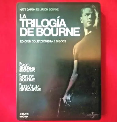 La Trilogia De Bourne - Steelbook - ( 3 Disc ) - Spanish - English - Region 2 • £10.48