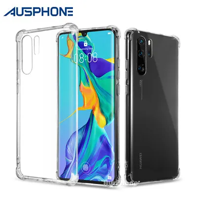 For Huawei P30 P30 Pro Premium Shockproof Crystal Clear Bumper Case Cover • $5.79