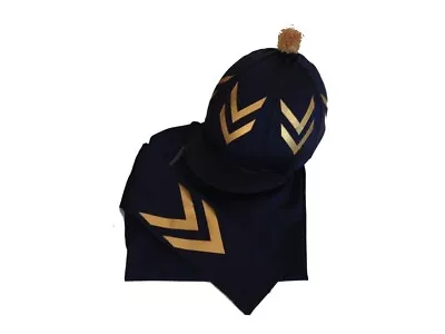 Cross Country Colours Base Layer/Silk Navy With Gold Chevrons • £49.28