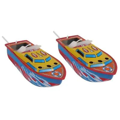 £16 • Buy 2x Vintage Pop Pop Boat Steam/Candle Powered Put Put Boat Collectible/Gift/Toy
