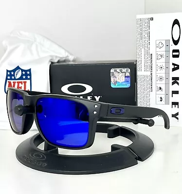 Oakley NFL Cowboys Holbrook OO9102-L8 Matte Black / Prizm Black & Blue Polarised • £117