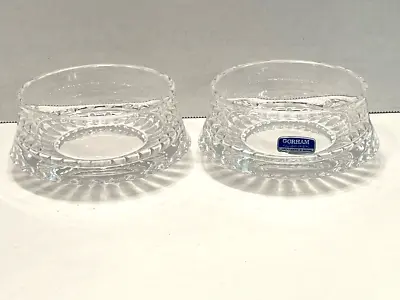 Gorham Lyric Candy Nut Bowls X2 Four Inch Full Lead Crystal Nachtmann W Germany • $20