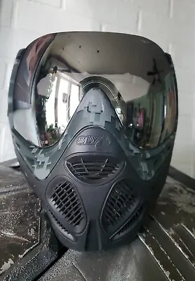 $45 • Buy Sly Profit Paintball Thermal Mask Goggle Digi Camo Gvirtue Dye Vforce Jt Grey