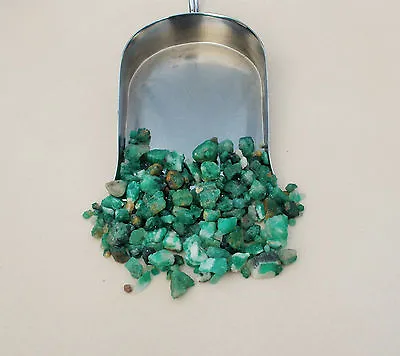 $13.49 • Buy Emerald Natural Crystal Gem Loose Rough Parcel Over 50 Carats