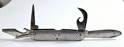 1960 Camillus US Knife Vietnam Era Military Issue Folding Pocket Knife 4 Tools • $42