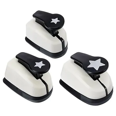 0.4 Inch 0.6 Inch 1 Inch Star Punch Hole Paper Punch Hole Puncher Shape Punches • $23.41