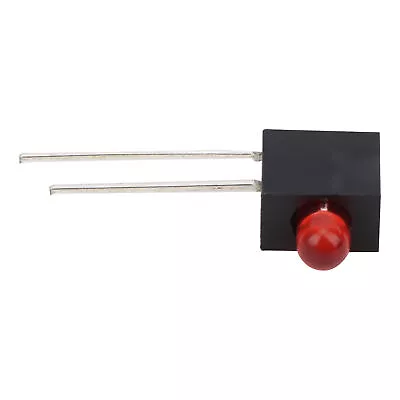 100x LED Holder 3mm 90 Degree Bend W/ Light Control Components Red Light • $9.49