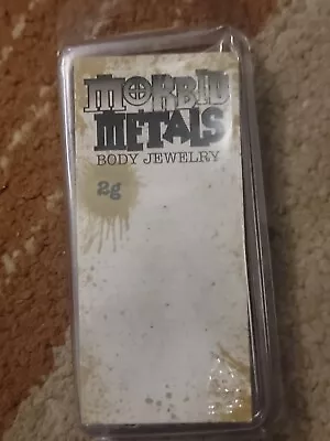 Morbid Metals Body Jewelry 2g TPR RED BANDANA PRIN • $4