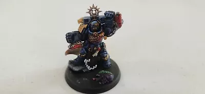 Games Workshop Warhammer 40K Ultramarines Chapter Master Marneus Calgar -Painted • $59