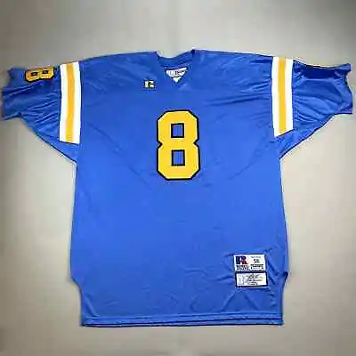 Vintage UCLA Bruins Troy Aikman Jersey 56 3XL Blue Russell Athletic Football Y2k • $53.99