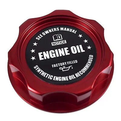 New Red Engine Oil Filler Cap For Nissan Infiniti Nismo GTR 350z 370z 240SX  • $31.95