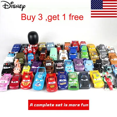 $10.17 • Buy Disney Pixar Cars Lot Lightning McQueen 1:55 Diecast Model Car Toys Boy Loose
