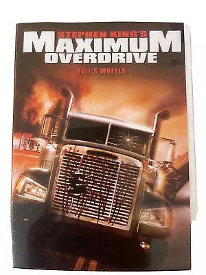 Stephen King’s Maximum Overdrive (DVD 2004) • $20