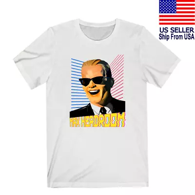 Max Headroom Men's White T-Shirt Size S To 5XL • $13.99