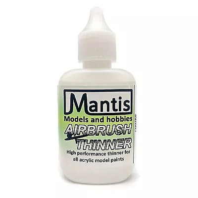 Mantis Airbrush Thinner 30ml For Acrylic Model & Wargaming Miniature Paint • £2.99