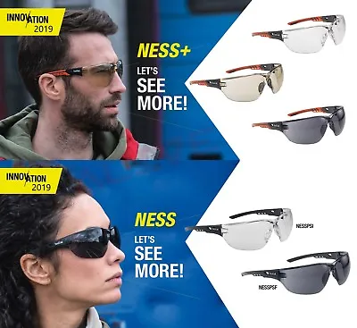 Bolle Safety Glasses BOLLE NESS & NESS+ Spectacles Sporty Look Eyewear - NEW  • £7.19