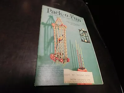 Pack O Fun Magazine The Only Scrap-Craft Magazine 1969 May • $5.49