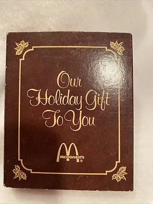 1978 McDonald's Xmas Norman Rockwell’s Dickens “Christmas Trio” Ornament • $9.95