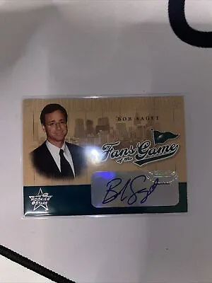 $229.97 • Buy 2004 Leaf Rookies & Stars - BOB SAGET Autographed Fans Of The Game AUTO #FG-5