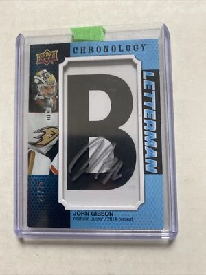 $0.01 • Buy 2019-20 Upper Deck Chronology - Letterman Patches Letter Relics Autographs...