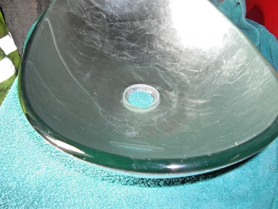 £9 • Buy Glass Sink Bowl