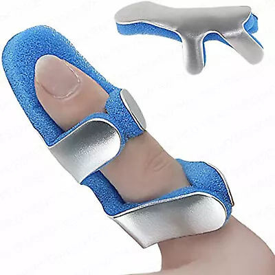 Solace Care Malleable Aluminum Support With Foam For Padding DIP Finger (1 PC) • £4.99