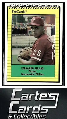 Fernando Mejias 1991 ProCards #3450  Martinsville Phillies • $1.95