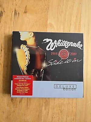 Whitesnake Slide It In Deluxe Edition 25th Anniversary CD/DVD Combo • $15.99