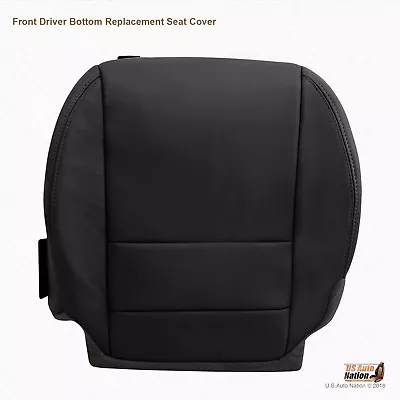 FOR 2010 2011 2012 Acura MDX - Front Driver Side Seat Bottom Leather Cover BLACK • $151.52