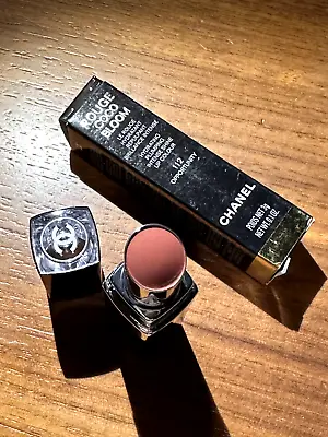 BN CHANEL ROUGE COCO BLOOM HYDRATING INTENSE SHINE LIP COLOUR 112 OPPORTUNITY 3g • £39.99